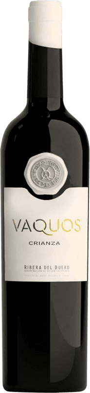 24,95 € Бесплатная доставка | Красное вино Vaquos старения D.O. Ribera del Duero