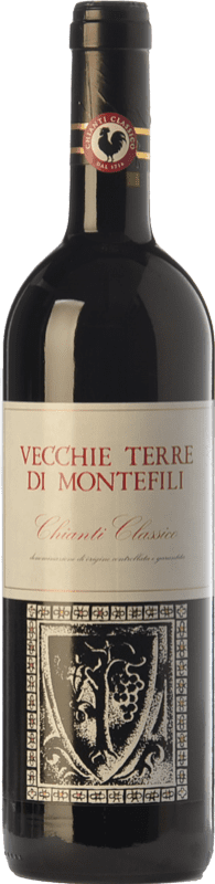 Spedizione Gratuita | Vino rosso Vecchie Terre di Montefili D.O.C.G. Chianti Toscana Italia Sangiovese Biologico 75 cl