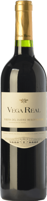 17,95 € | Red wine Vega Real Reserva D.O. Ribera del Duero Castilla y León Spain Tempranillo, Cabernet Sauvignon Bottle 75 cl