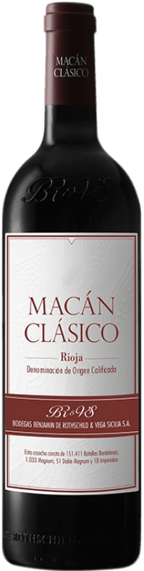 63,95 € 送料無料 | 赤ワイン Vega Sicilia Macán Clásico D.O.Ca. Rioja
