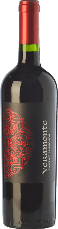 免费送货 | 红酒 Veramonte 年轻的 I.G. Valle de Colchagua 科尔查瓜谷 智利 Cabernet Sauvignon 75 cl