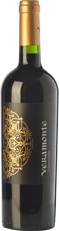 Free Shipping | Red wine Veramonte Young I.G. Valle de Colchagua Colchagua Valley Chile Carmenère 75 cl