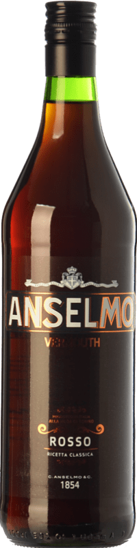 Free Shipping | Vermouth Anselmo Rosso — Red Piemonte Italy 1 L