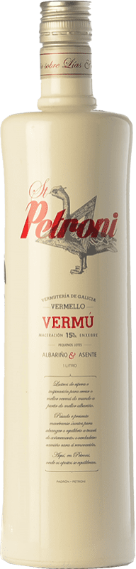 Free Shipping | Vermouth Vermutería de Galicia St. Petroni Vermello Galicia Spain 1 L