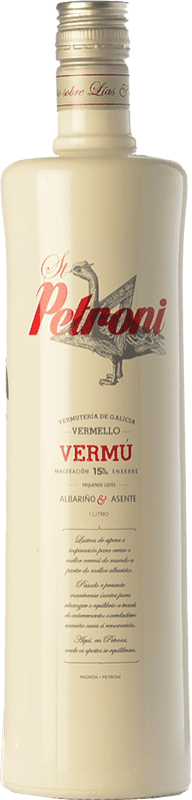 14,95 € | Wermut Vermutería de Galicia Saint Petroni Vermello Galizien Spanien 1 L