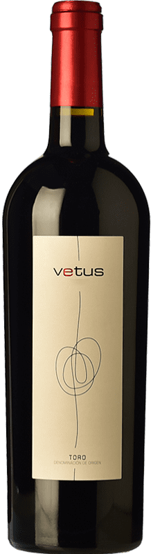 Red wine Vetus Aged 2014 D.O. Toro Castilla y León Spain Tinta de Toro Bottle 75 cl