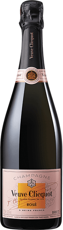 65,95 € | Rosé sparkling Veuve Clicquot Rosé Brut A.O.C. Champagne Champagne France Pinot Black, Chardonnay, Pinot Meunier 75 cl