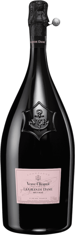 Envio grátis | Espumante rosé Veuve Clicquot La Grande Dame Rosé A.O.C. Champagne Champagne França Pinot Preto, Chardonnay 75 cl