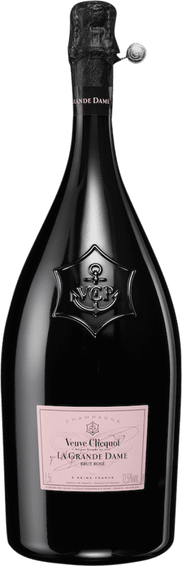 365,95 € | Розовое игристое вино Veuve Clicquot La Grande Dame Rosé — Розе A.O.C. Champagne шампанское Франция Pinot Noir — Пино Нуар, Chardonnay — Шардоне 75 cl