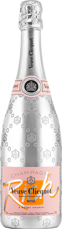 96,95 € Envio grátis | Espumante rosé Veuve Clicquot Rich Rosé A.O.C. Champagne