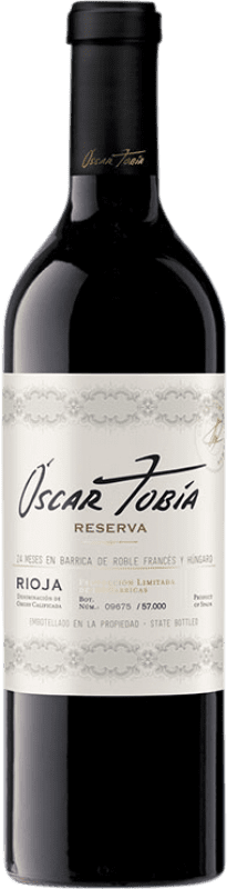 23,95 € | Red Wine Tobía Oscar Reserve — Aged D.O.Ca. Rioja The Rioja Spain Tempranillo, Graciano 75 cl