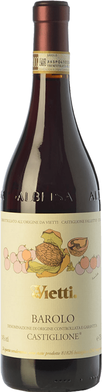 88,95 € Бесплатная доставка | Красное вино Vietti Castiglione D.O.C.G. Barolo