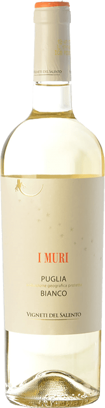 10,95 € | Белое вино Vigneti del Salento I Muri I.G.T. Puglia Апулия Италия Malvasia — Мальвасия, Chardonnay — Шардоне 75 cl
