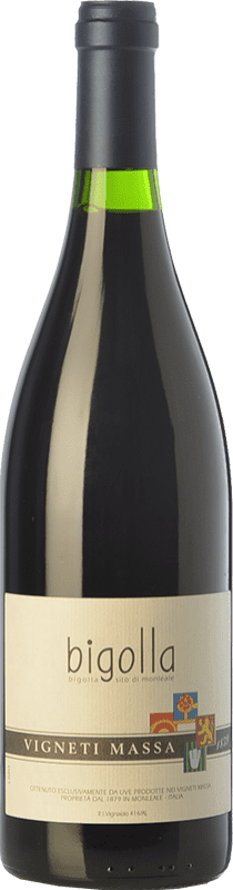 Free Shipping | Red wine Vigneti Massa Bigolla D.O.C. Colli Tortonesi Piemonte Italy Bacca Red 75 cl