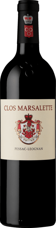 24,95 € Spedizione Gratuita | Vino Rosso Comtes von Neipperg Clos Marsalette A.O.C. Pessac-Léognan
