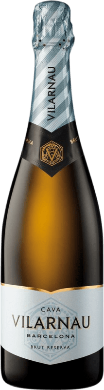 12,95 € | Espumante branco Vilarnau Brut Reserva D.O. Cava Catalunha Espanha Macabeo, Xarel·lo, Parellada 75 cl