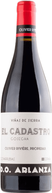 32,95 € | Красное вино Olivier Rivière Viñas del Cadastro D.O. Arlanza Кастилия-Леон Испания Tempranillo, Grenache Tintorera Органический 75 cl