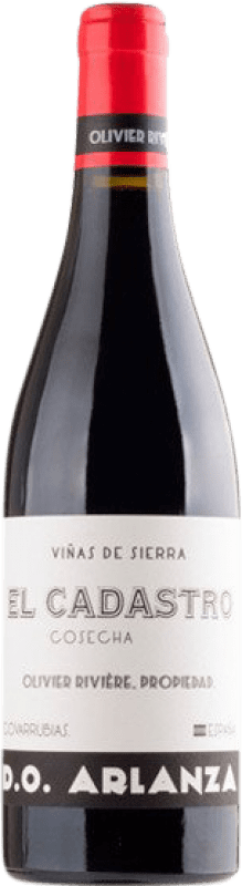32,95 € | Red wine Olivier Rivière Viñas del Cadastro D.O. Arlanza Castilla y León Spain Tempranillo, Grenache Tintorera 75 cl