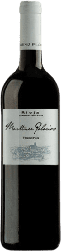 Бесплатная доставка | Красное вино Martínez Palacios Резерв D.O.Ca. Rioja Ла-Риоха Испания Tempranillo, Graciano, Mazuelo 75 cl