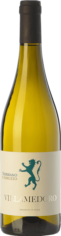 8,95 € | Vin blanc Villamedoro D.O.C. Trebbiano d'Abruzzo Abruzzes Italie Trebbiano 75 cl