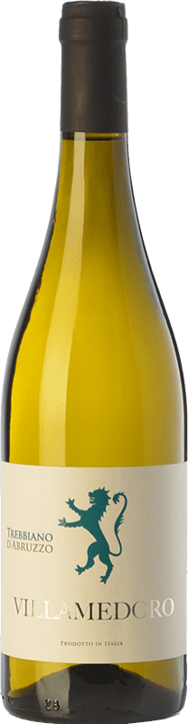 8,95 € Spedizione Gratuita | Vino bianco Villamedoro D.O.C. Trebbiano d'Abruzzo
