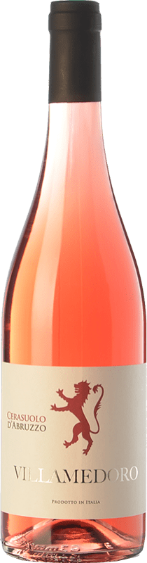 6,95 € | Rosé wine Villamedoro D.O.C. Cerasuolo d'Abruzzo Abruzzo Italy Montepulciano Bottle 75 cl