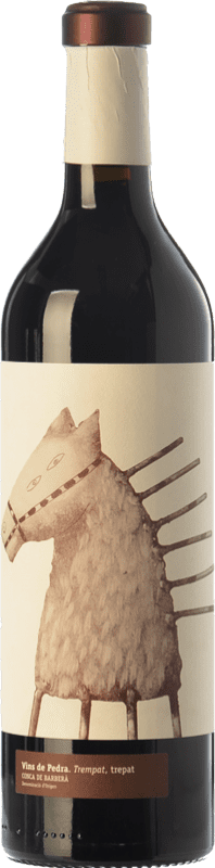 13,95 € Free Shipping | Red wine Vins de Pedra Trempat Crianza D.O. Conca de Barberà Catalonia Spain Trepat Bottle 75 cl