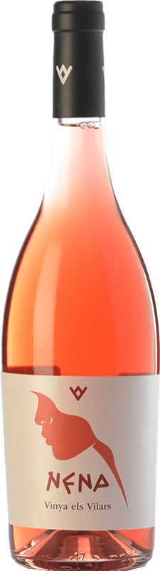 9,95 € Free Shipping | Rosé wine Els Vilars Nena Rosat D.O. Costers del Segre Catalonia Spain Syrah Bottle 75 cl