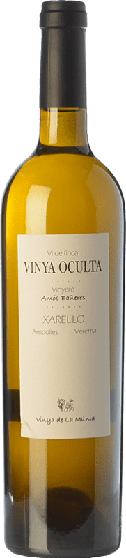 Envio grátis | Vinho branco Vinya Oculta Amós Bañeres Vinya de la Múnia Crianza D.O. Penedès Catalunha Espanha Xarel·lo 75 cl