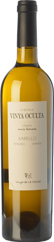 Free Shipping | White Wine Vinya Oculta Amós Bañeres Vinya de la Múnia Crianza — Aged D.O. Penedès Catalonia Spain Xarel·lo 75 cl