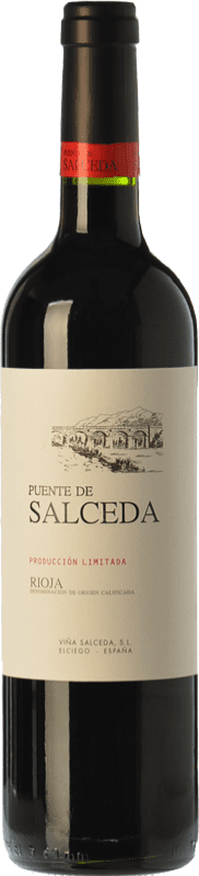 9,95 € | Red wine Viña Salceda Puente de Salceda Aged D.O.Ca. Rioja The Rioja Spain Tempranillo Bottle 75 cl