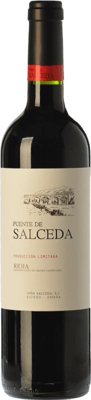 9,95 € Бесплатная доставка | Красное вино Viña Salceda Puente de Salceda старения D.O.Ca. Rioja