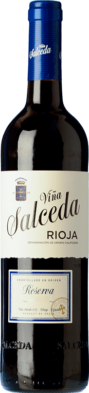 21,95 € Бесплатная доставка | Красное вино Viña Salceda Резерв D.O.Ca. Rioja