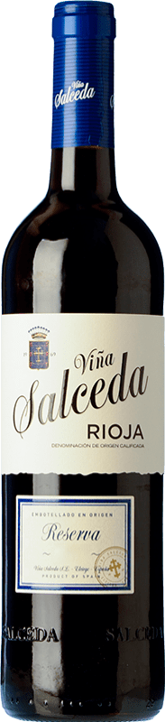 16,95 € Kostenloser Versand | Rotwein Viña Salceda Reserve — Gereift D.O.Ca. Rioja