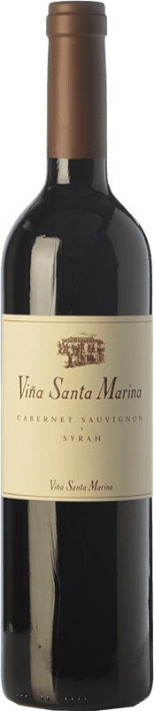 9,95 € Envío gratis | Vino tinto Santa Marina Crianza I.G.P. Vino de la Tierra de Extremadura