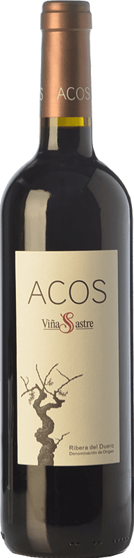 免费送货 | 红酒 Viña Sastre Acos 岁 D.O. Ribera del Duero 卡斯蒂利亚莱昂 西班牙 Tempranillo 75 cl