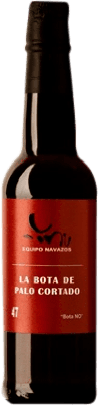 Kostenloser Versand | Verstärkter Wein Equipo Navazos La Bota Nº 47 Bota NO Palo Cortado D.O. Jerez-Xérès-Sherry Andalusien Spanien Palomino Fino Halbe Flasche 37 cl