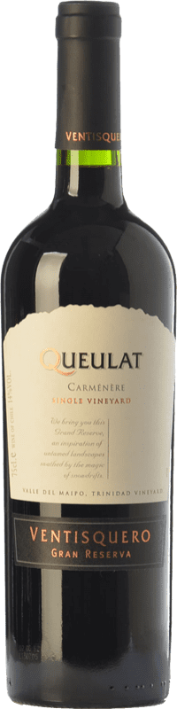 21,95 € | Vin rouge Viña Ventisquero Queulat Grande Réserve I.G. Valle del Maipo Vallée de Maipo Chili Syrah, Carmenère 75 cl