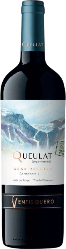 Free Shipping | Red wine Viña Ventisquero Queulat Grand Reserve I.G. Valle del Maipo Maipo Valley Chile Syrah, Carmenère 75 cl