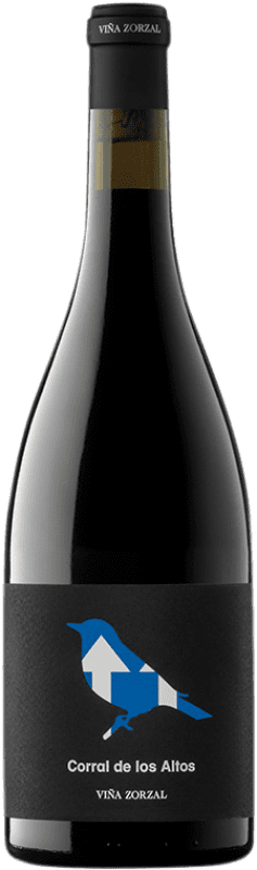 14,95 € Free Shipping | Red wine Viña Zorzal Corral de los Altos Crianza D.O. Navarra Navarre Spain Grenache Bottle 75 cl