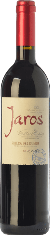 15,95 € | Red wine Viñas del Jaro Jaros Crianza D.O. Ribera del Duero Castilla y León Spain Tempranillo, Merlot, Cabernet Sauvignon Bottle 75 cl