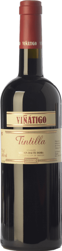 19,95 € | Red wine Viñátigo Aged D.O. Ycoden-Daute-Isora Canary Islands Spain Tintilla 75 cl