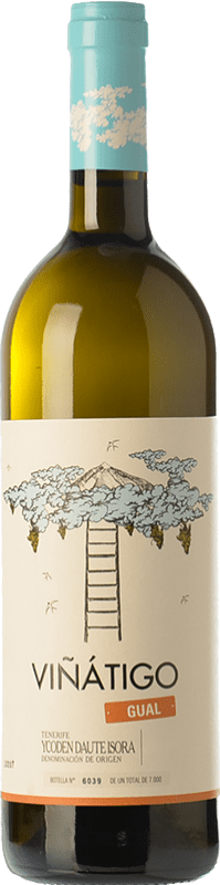 19,95 € | White wine Viñátigo D.O. Ycoden-Daute-Isora Canary Islands Spain Gual Bottle 75 cl