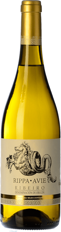 8,95 € | 白酒 Viñedos de Altura Rippa Avie D.O. Ribeiro 加利西亚 西班牙 Torrontés, Godello, Treixadura 75 cl