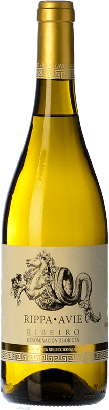 8,95 € Envío gratis | Vino blanco Viñedos de Altura Rippa Avie D.O. Ribeiro