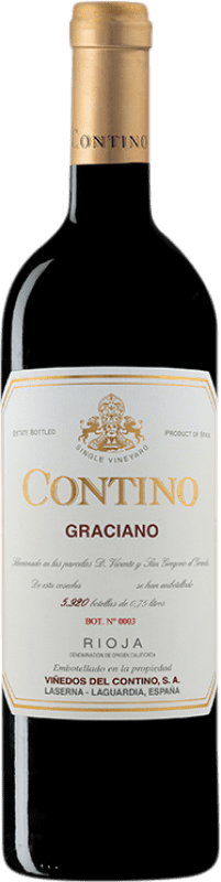 88,95 € | Vin rouge Viñedos del Contino Crianza D.O.Ca. Rioja La Rioja Espagne Graciano 75 cl