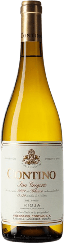 28,95 € Free Shipping | White wine Viñedos del Contino Crianza D.O.Ca. Rioja The Rioja Spain Viura, Malvasía, Grenache White Bottle 75 cl