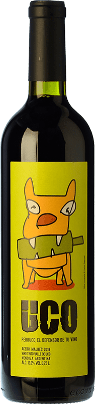 10,95 € | Red wine Valle de Uco Acero Joven I.G. Valle de Uco Uco Valley Argentina Malbec Bottle 75 cl