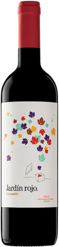 11,95 € Envío gratis | Vino tinto Vinyes Singulars Jardín Rojo Joven D.O.Ca. Rioja