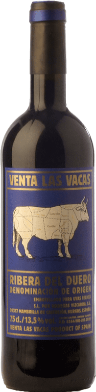 Envio grátis | Vinho Tinto Vizcarra Venta Las Vacas Crianza D.O. Ribera del Duero Castela e Leão Espanha Tempranillo Garrafa Balthazar 12 L
